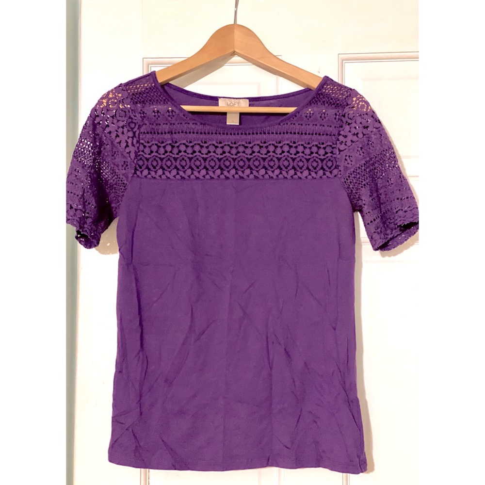 Ann Taylor LOFT Detailed Top